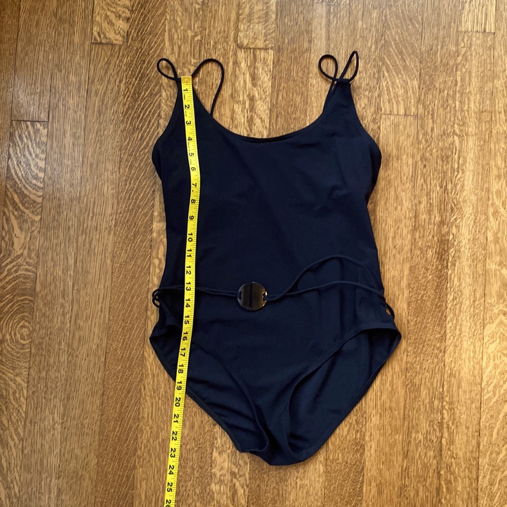 Calvin Klein one piece bathing suit black